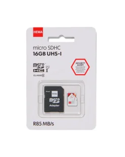 micro SD geheugenkaart 16GB