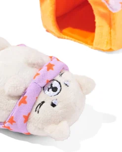 mini knuffel kat 9x7x9cm