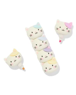 mini markers katten toren - 5 stuks