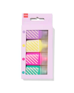 mini markers met geur - 4 stuks