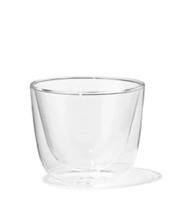 mok 180ml borosilicaatglas dubbelwandig