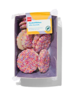 musketflikken witte chocolade 150gram