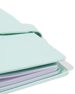 navulbaar notitieboek A5 gevuld met lijntjes groen