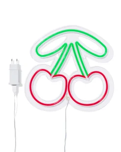 neon led-lamp 29x30cm kersen