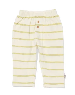 newborn broek comfy fit jersey strepen ecru