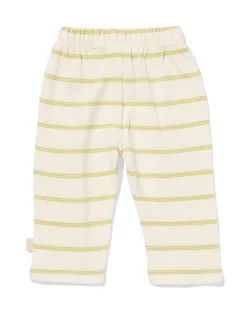 newborn broek comfy fit jersey strepen ecru