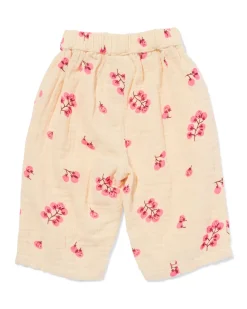 newborn broek comfy fit mousseline ecru