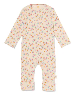 newborn meegroei boxpakje bloemen blauw
