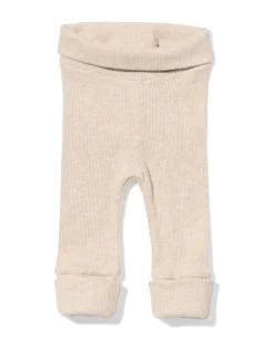 newborn meegroei legging LENZING™ ECOVERO™ rib zand