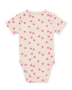 newborn meegroei overslagromper rib ecru