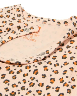 newborn meegroeiboxpakje LENZING™ ECOVERO™-(viscose) rib dieren zalmroze