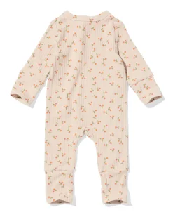 newborn meegroeiboxpakje LENZING™ ECOVERO™-(viscose) rib bloemen ecru