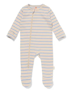 newborn meegroeiboxpakje strepen ecru