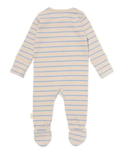 newborn meegroeiboxpakje strepen ecru