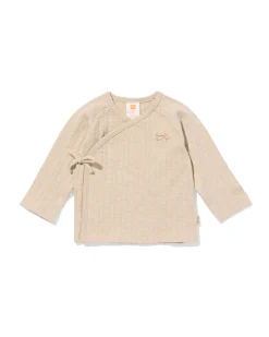newborn T-shirt rib jersey ecru