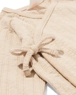 newborn T-shirt rib jersey ecru