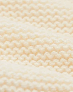 newborn vest fijngebreid ecru