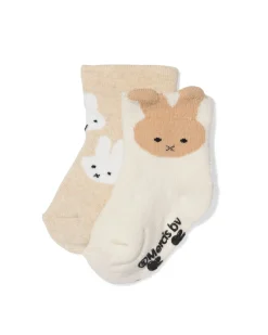 nijntje babysokken terry - 2 paar beige