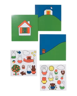 nijntje kaarten met stickers - 2 stuks
