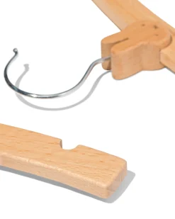 nijntje kledinghangers hout - 3 stuks