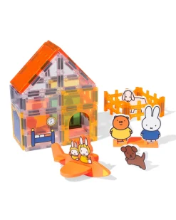 nijntje magnetische bouwtegels met vriendjes 52-delig