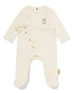 nijntje newborn boxpakje sweatstof ecru