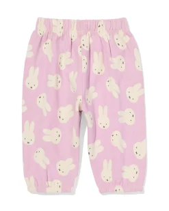 nijntje newborn broek comfy fit jersey paars
