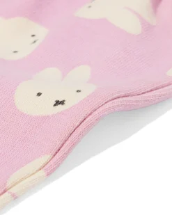 nijntje newborn broek comfy fit jersey paars