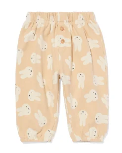 nijntje newborn broek comfy fit jersey ecru