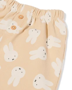 nijntje newborn broek comfy fit jersey ecru
