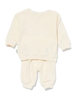 nijntje newborn kledingset terry ecru