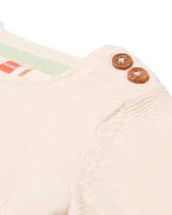 nijntje newborn trui gebreid gebroken wit