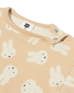 nijntje newborn trui sweatstof ecru