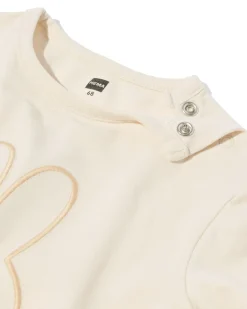 nijntje newborn T-shirt jersey ecru