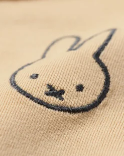 nijntje newborn T-shirt met overslag zand