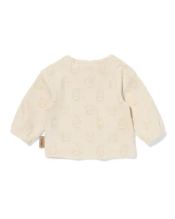 nijntje newborn T-shirt rib ecru