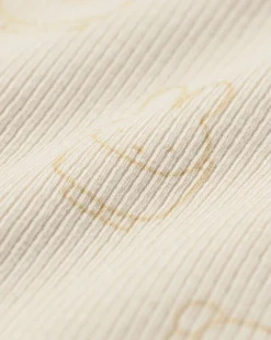 nijntje newborn T-shirt rib ecru