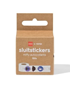 nijntje sluitstickers 5x7.5cm - 100 stuks