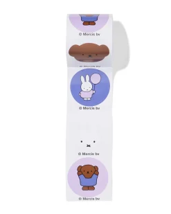 nijntje sluitstickers 5x7.5cm - 100 stuks