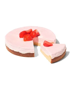 no-bake cheesecake aardbei 8 p.