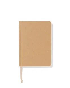 notitieboek A6 blanco kraft