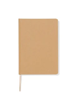 notitieboek A5 blanco kraft