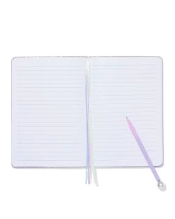 notitieboek A5 gelinieerd glitter