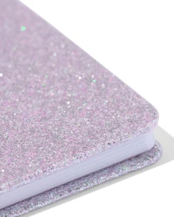 notitieboek A5 gelinieerd glitter