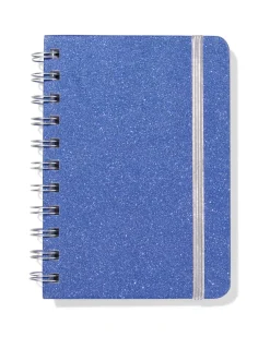 notitieboek A6 gelinieerd glitter