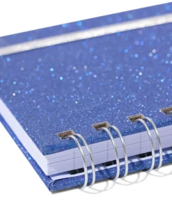 notitieboek A6 gelinieerd glitter