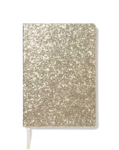 notitieboek A5 gelinieerd glitter