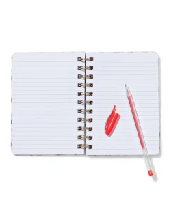 notitieboek A6 gelinieerd bloemen