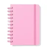 notitieboek A6 gelinieerd roze