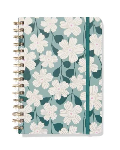 notitieboek A5 gelinieerd bloemen